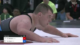 130 Kg Final - Cohlton Schultz, Sunkist Kids Wrestling Club Vs Adam Coon, New York Athletic Club 4