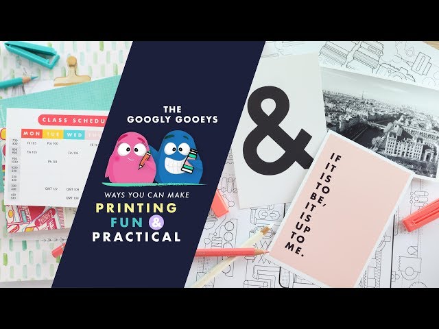 5 Arts and Crafts Projects You Can Do with your Printer - Googly Gooeys