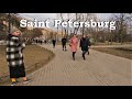 Saint Petersburg -13/04/21 Walking Kronverkskiy Prospekt, Zayachiy Island - Санкт-Петербург