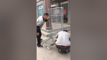 How to assemble a roll cage trolley