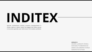 Inditex   Group 5