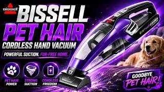 Bissell 2390A Pet Hair Eraser Cordless Hand Vacuum Review