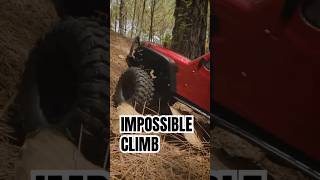 RC Jeep Climbs Impossible Terrain! #rcjeep #rockcrawling #rc4x4