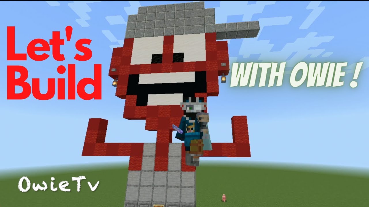 Let's Build Minecraft Numberblocks 190 with Owie