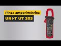 Cómo usar la pinza amperimétrica UNI-T UT 203