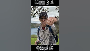 Verlicht uw video met de #Telesin mini-lamp met magnetische snelontgrendeling!