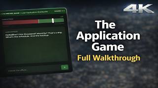 Roblox - The Application Game - [Full Walkthrough]