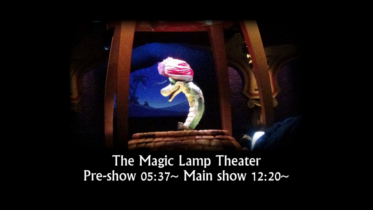 【Attraction SOUND】TDS マジックランプシアター / Tokyo DisneySea The Magic Lamp Theater