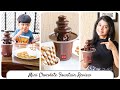 घर पर मॉल जैसा चॉकलेट फाउंटेन कैसे बनाएं | Mini Chocolate Fountain Review & Demo ~Home 'n' Much More