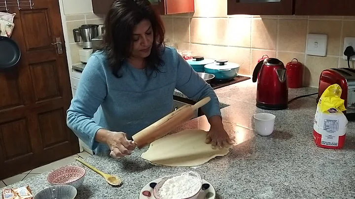 Pam's step by step soft and delicious roti