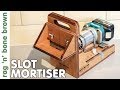 Slot Mortiser - handheld & cordless using the Makita trim router