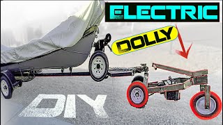 I built an electric trailer dolly for my boats, FROM SCRATCH!