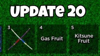 Blox Fruits Update 20 is Finally..