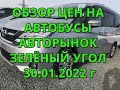 = Обзор Цен на Автобусы Авторынок Зелёнка 30.01.2022 г =