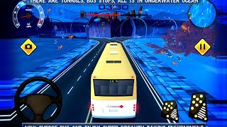 Underwater Trip Bus Simulator - UNDERWATER LIFE AND TOUR WITH BUS  | Android Gameplay  | screenshot 3