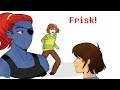 CHARA, is about to out Frisk! (Undertale comic dub compilation)