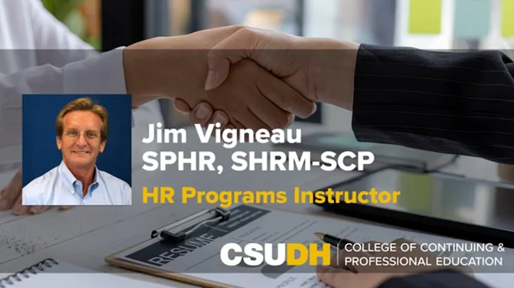 Human Resource Management Certificate Program Overview