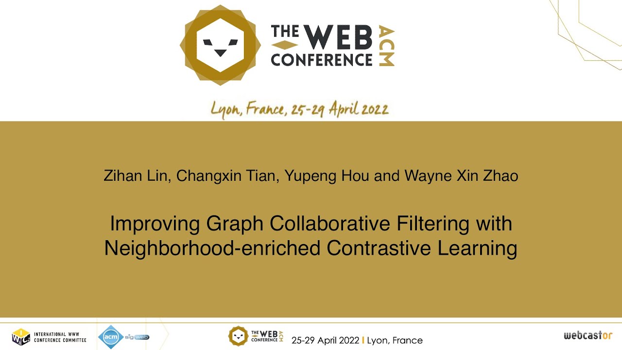 Improving Graph Collaborative Filtering with Neighborhood-enriched ...