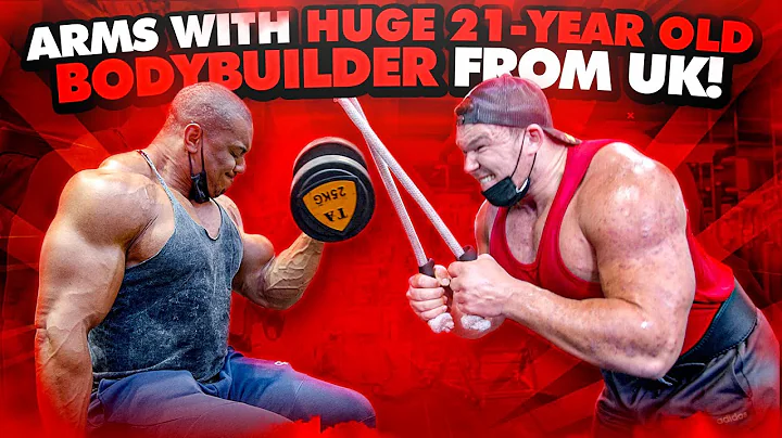 ARMS WITH HUGE 21-YEAR OLD BODYBUILDER FROM THE UK!
