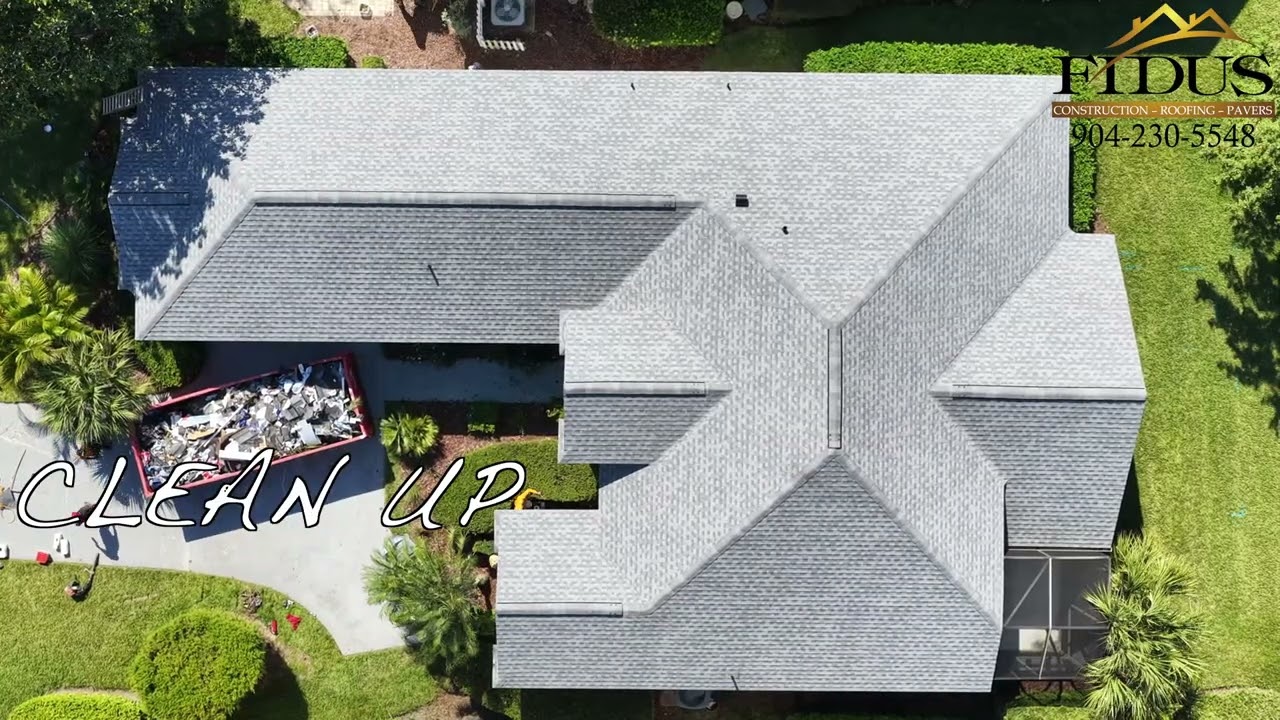 🚁 Roof Transformation From Above | St. Augustine Re-Roof by FIDUS