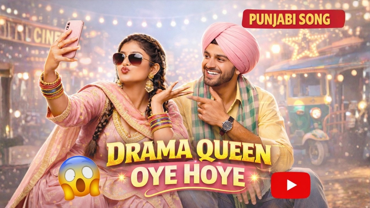 Drama Queen Oye Hoye | Punjabi Wedding Song 2026 | Full Comedy Wedding Dance Song | 1% Battery