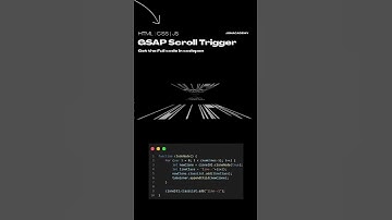 Scroll Trigger made with gsap js