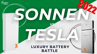 Sonnen Battery vs Tesla Powerwall 2: 2022 Lithium Battery Comparison. Best back up battery is?