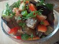 Очень вкусный салат с БАКЛАЖАНОВ.