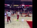 🐰 Bronny James windmill dunks in pregame before USC Trojans debut (via @AntonioCMorales/X)