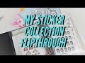My Sticker Collection: Flip through
