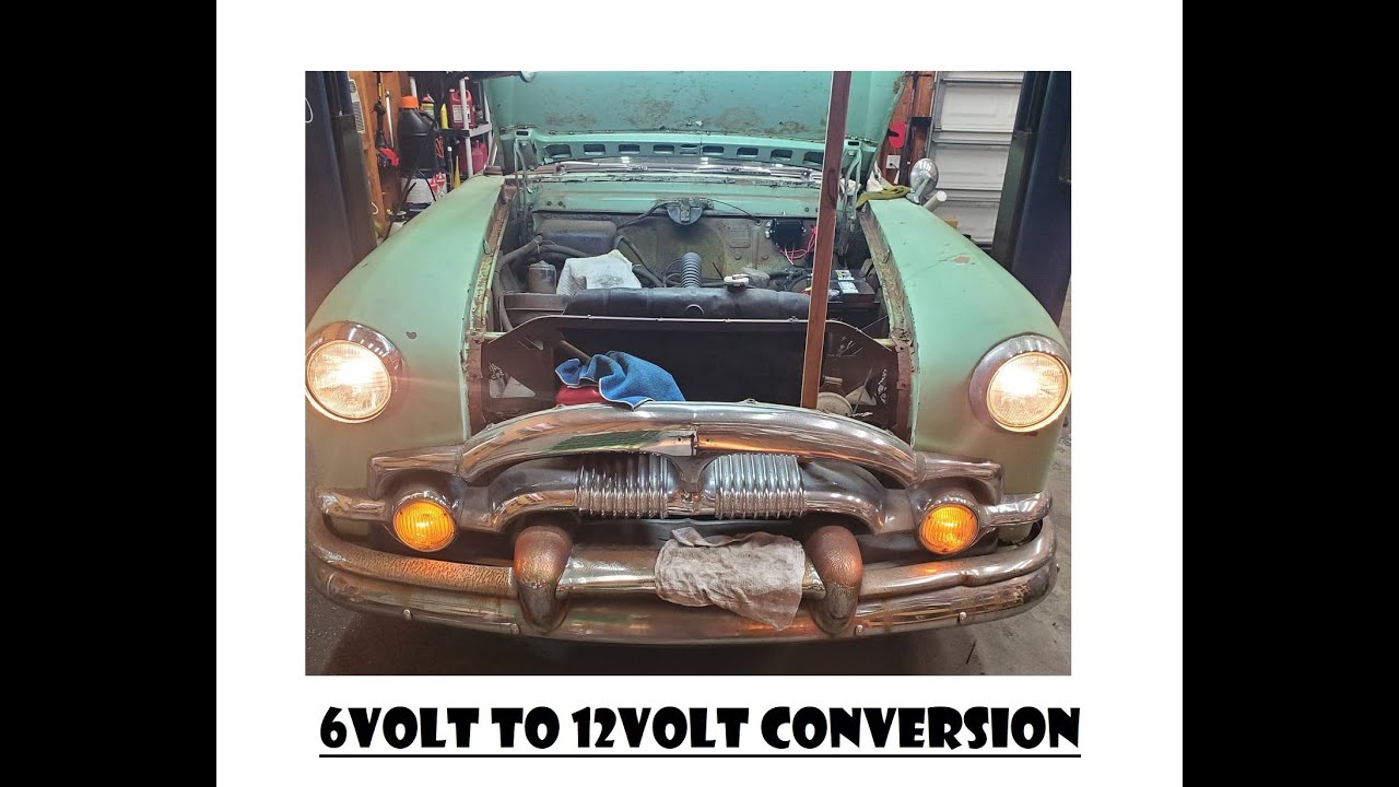 CONVERSION VEHICULE 6 VOLTS VERS 12 VOLTS