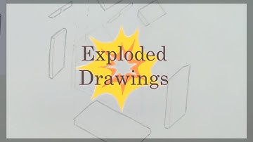 Simple Exploded Drawing Skills