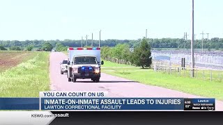Lawton Correctional Facility inmates taken to hospital after inmate-on-inmate assault