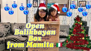 Open Balikbayan Box from Mamita| RomeItaly| Zianahxzamarah