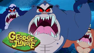 Monster Apes! 👹| Halloween Special🎃 | George of the Jungle | Full Episodes | Cartoons For Kids