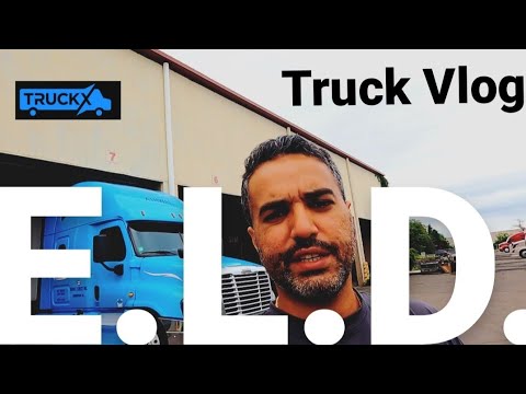 How Electronic Logs work. TruckX Logbook Review. #PunjabiTruckVlogs #PunjabiInUSA