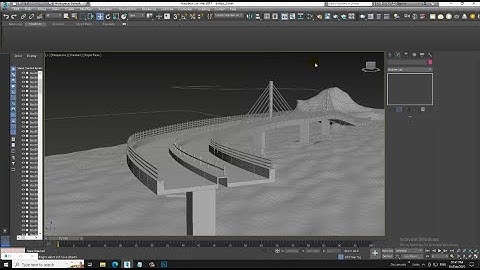 3DsMax Tutorials, Learn 3D Modeling a Bridge using Loft from Scratch in 3dsmax ( Part 3)