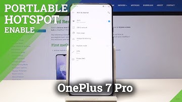 How to Enable Portable Hotspot in OnePlus 7 Pro - Share Network Instructions