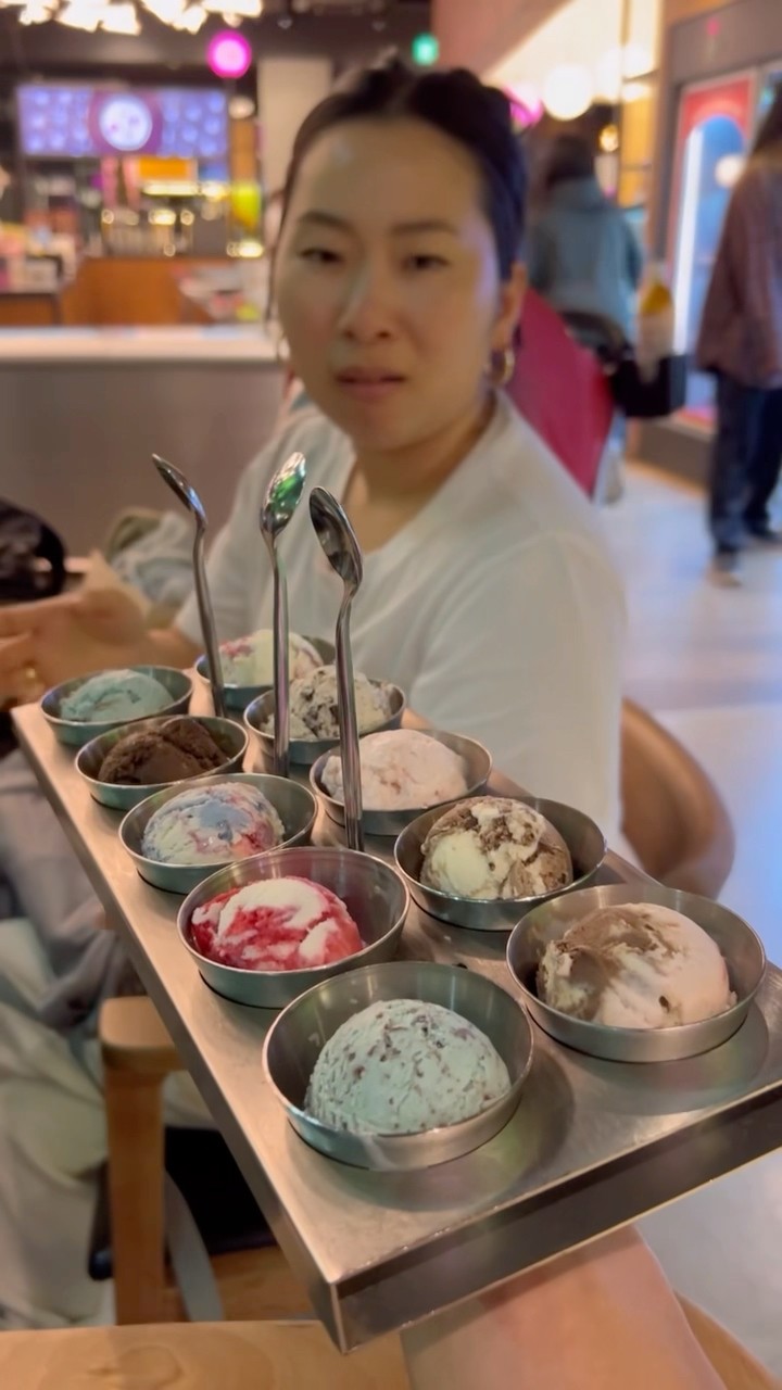 I ate her ice cream then surprised her with 10X more…