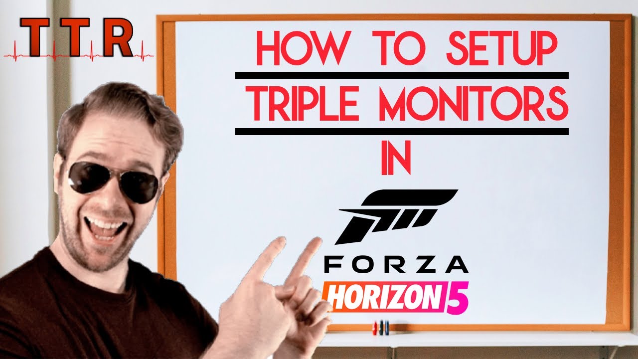 How to Setup Triple Monitors in Forza Horizon 5 with Correct Field of View using NVIDIA Surround