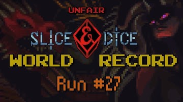 WORLD RECORD | 26 Streak | Bookclub plays unfair Slice & Dice 3.1
