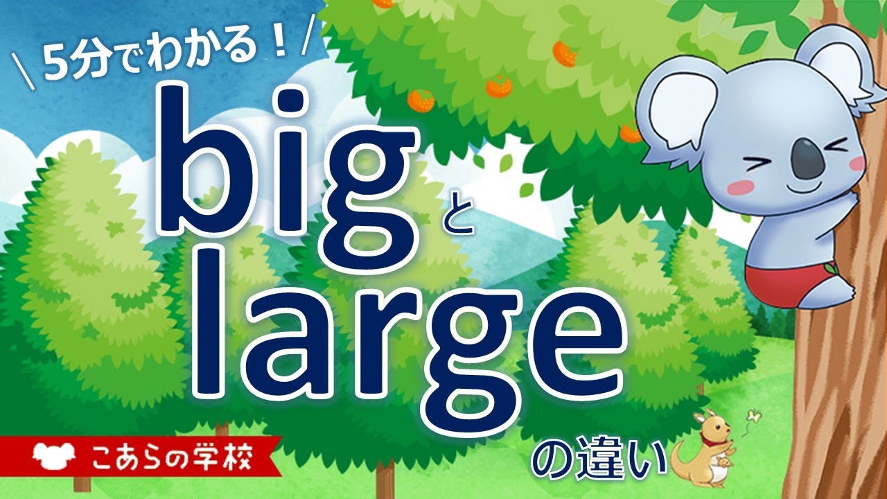 big large 違い