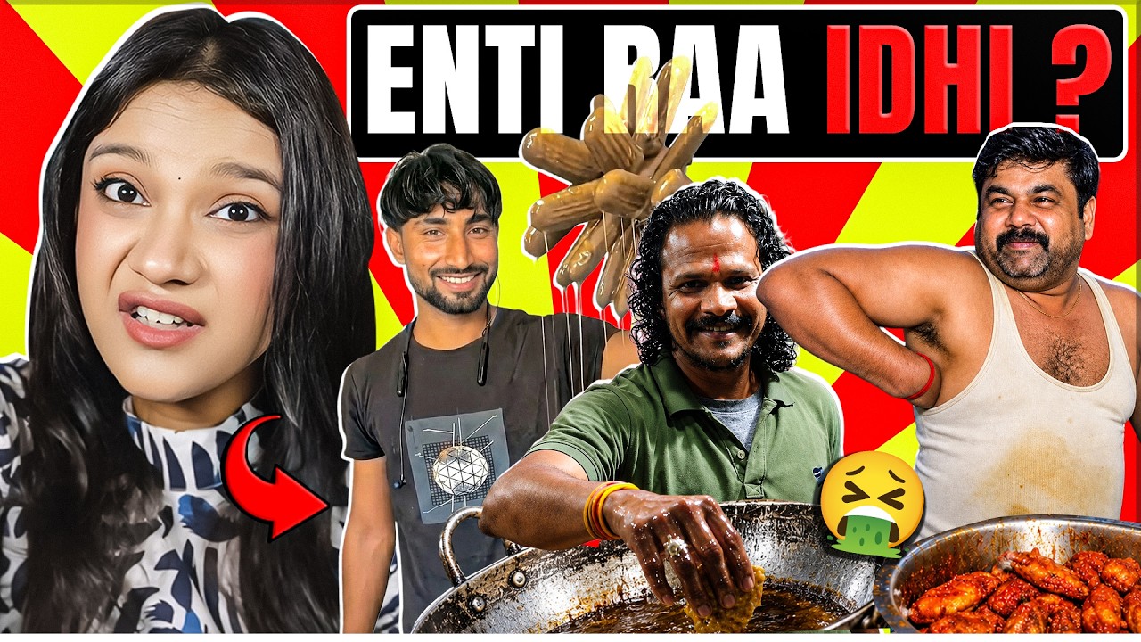 THE MOST DISGUSTING STREET FOODS 🤮🤮