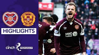 Hearts 2-0 Motherwell | Hearts Increase Gap Over Motherwell! | cinch Premiership
