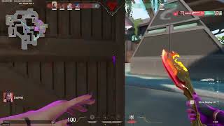 REYNA ACE/BELA FRACTURE GHOST #zadkiel #valorant