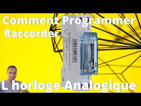programmer horloge modulaire analogiques