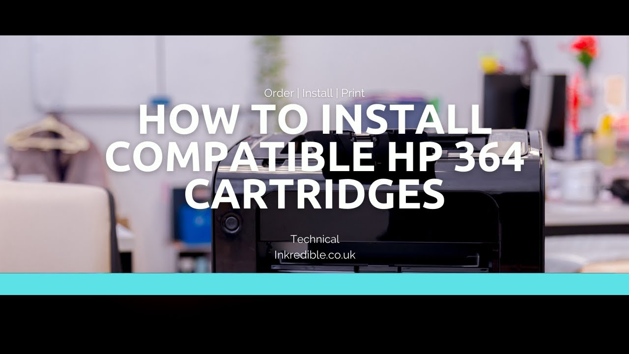 How to Replace HP 364 Cartridges - Alternative Design 