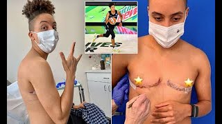 Trans WNBA star Layshia Clarendon reveals they removed their breasts