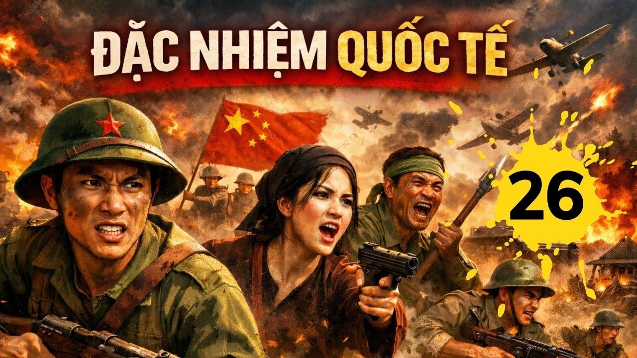 ĐẶC NHIỆM QUỐC TẾ - Tập 26 | Phim kháng nhật hay nhất 2026 | Phim Thuyết Minh