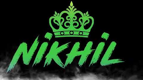 Nikhil Name status video //whatshapp status_ A sirf nam nahi brand hai brand